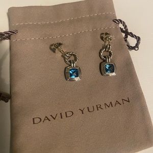 David Yurman topaz earrings